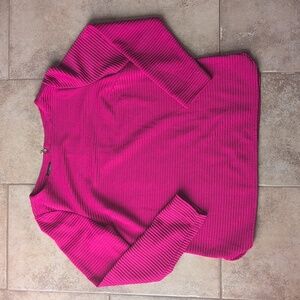 Talbots Magenta Long Sleeve